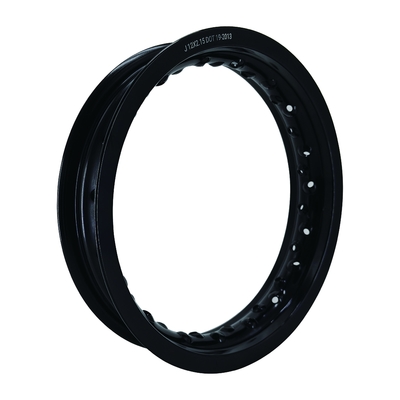 Zwarte Retro 12 inch motorwielen met aangepast logo en verbeterde prestaties
