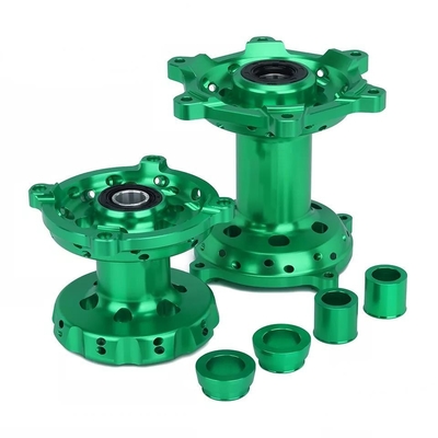 Motorfiets CNC voor- en achterwiel hub 36 gaten Volledige set voor KX250 2006-2008 2019-2020 KX250F KX450F 2006-2018