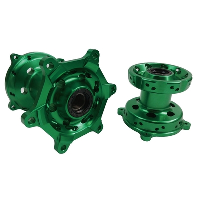 Motorfiets CNC voor- en achterwiel hub 36 gaten Volledige set voor KX250 2006-2008 2019-2020 KX250F KX450F 2006-2018