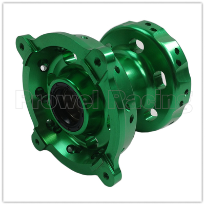 Vervang/repareer motorfiets CNC Groene voorste achterwiel hubs Set voor KX250 06-08 19-20 KX250F KX450F 06-18