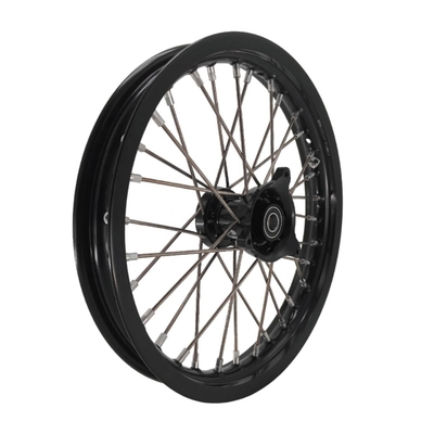 Perfecte vervanging Pitbike Kid's Wheels Set voor KTM 65 SX 2002-2024 Zilver Zwart