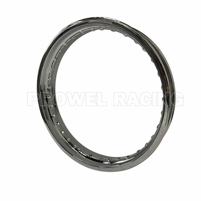 Stalen motorwiel velgen 2.15x18 Chroom staal velgen