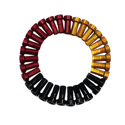 Vervanging/reparatie Doel geanodiseerde spleen aandrijving Nippel 4,0 mm 3,50 mm