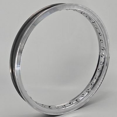 H 1.85-19&quot; 36HOLES 40HOLES Akront Style Valanced Alloy Motorcycle Rims Gepolijste kleur