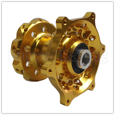 Motorfiets CNC Voorwiel Achterwiel Hubs Kits in zilver voor RMZ 250 07-18 RMZ 450 05-18