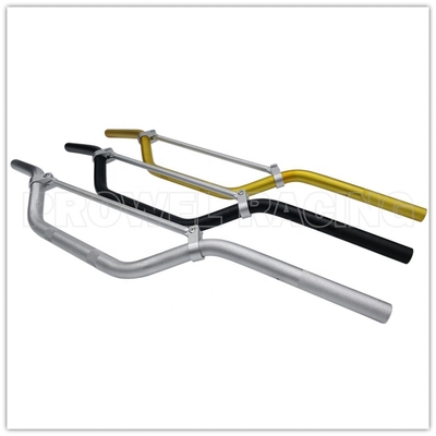 Zilveren Aluminium Handle Bar voor Dirt Bike ATV Quad Cross Bar Gemakkelijke installatie