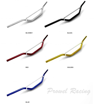 Zilveren Aluminium Handle Bar voor Dirt Bike ATV Quad Cross Bar Gemakkelijke installatie