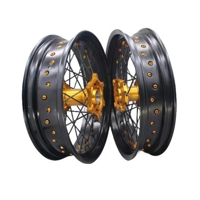 Custom logo 17 inch motorfiets wiel velgen en wiel sets MT voor gepersonaliseerde branding