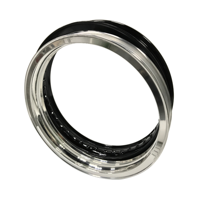 Akront Style Valanced Alloy Motorcycle Rims 1.85-18 &quot;Red Wheel Rim voor Vintage Bikes