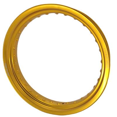 WM 16 inch geanodiseerde aluminium motorwielen in goud