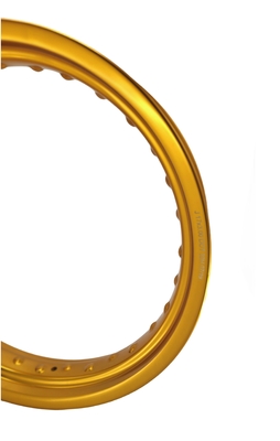 WM 16 inch geanodiseerde aluminium motorwielen in goud