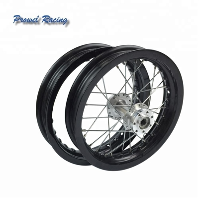 Aluminium 6061 T6 Pit Bike Wheel Set 1.60x12 voor een superieure rijervaring