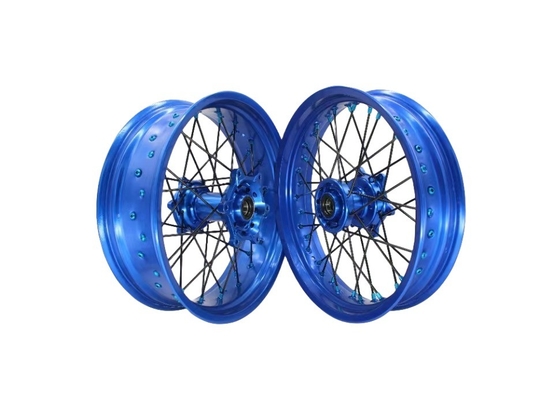 17" aluminium 7S-T6 motorwielen aanpasbare kleuren