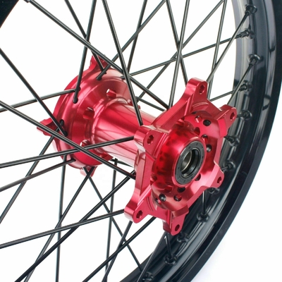 CRF-wielen voor CRF250R 2014-2022 en CRF450R 2013-22 met spaken van roestvrij staal van 304