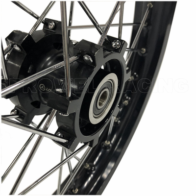 Aluminium 6061 T6 Pit Bike Complete Wheel Ideaal voor vervanging/reparatie in Kids Racing