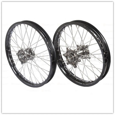 1.60-21&quot; en 2.15-19&quot; Achterwiel Custom Made Aluminium Spoked Wheels voor CRF 125
