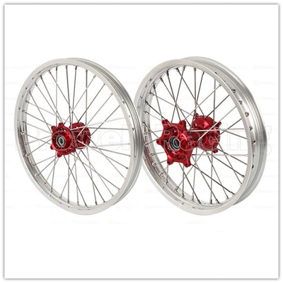 1.60-21&quot; en 2.15-19&quot; Achterwiel Custom Made Aluminium Spoked Wheels voor CRF 125