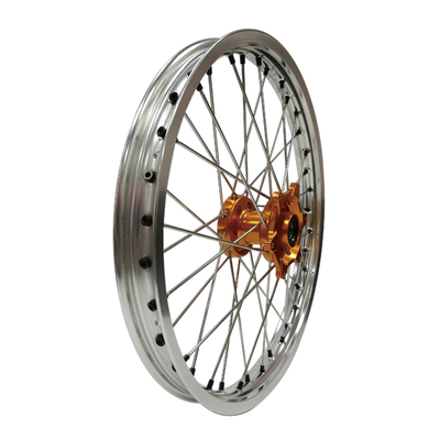 1.60-21&quot; en 2.15-19&quot; Achterwiel Custom Made Aluminium Spoked Wheels voor CRF 125