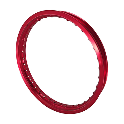 Rood gepolijst H-type motorfiets wielen 1.85-18 voor duurzame constructie