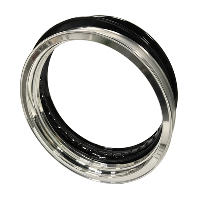 Vintage fietsen Rood 1.85-18&quot; Akront Style Valanced Alloy Motorcycle Rims 6061 Materiaal