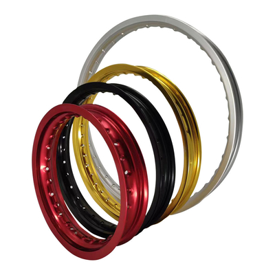 16 inch rode anodiserende motorfiets aluminiumalloy wiel velgen voor uitzonderlijke duurzaamheid