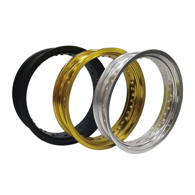 4.25 x 17 inch helder zwart motorfiets aluminium banden voor Supermoto aanpassing
