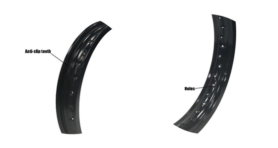 1.60-21 1.85-18/19 2.15-18/19 Motocross Alloy wiel velgen met zwart 7050 T6 legering