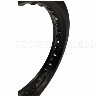 10&quot; 12&quot; 14&quot; Motorfiets Alloy wiel velgen in helder zwart voor kindermotorfietsen
