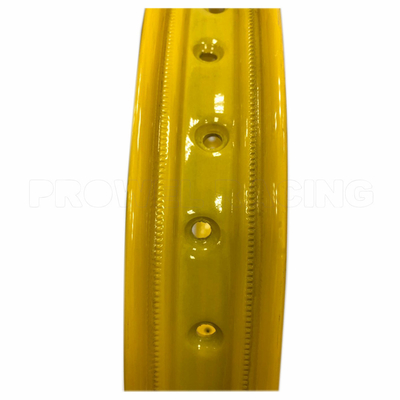 U 1.40X17 Motorfiets Alloy Wheel Rims In Yellow Aluminium