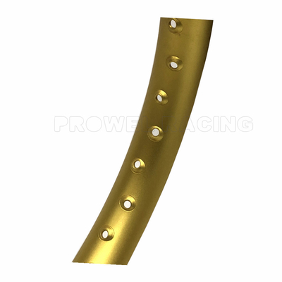 U-type goud aluminium motorwiel velgen voor 17 inch in goud