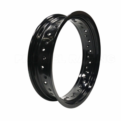 4.25 x 17 inch helder zwart motorfiets aluminium banden voor Supermoto aanpassing
