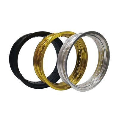 Precies vervaardigde rode 3,50 x 17 inch Supermoto wiel velg voor CRF 450