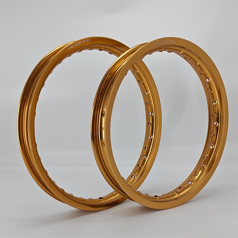 1.60-12 1.40-14 1.60-14 Gouden velgen voor Honda Mini Dirt Bikes Upgrade je fiets vandaag