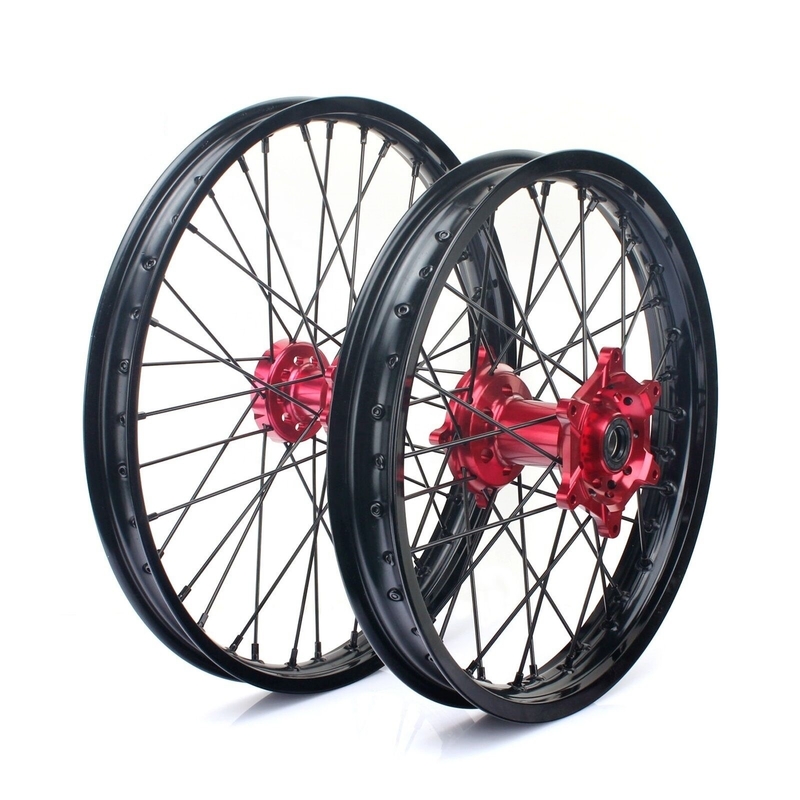 CRF-wielen voor CRF250R 2014-2022 en CRF450R 2013-22 met spaken van roestvrij staal van 304