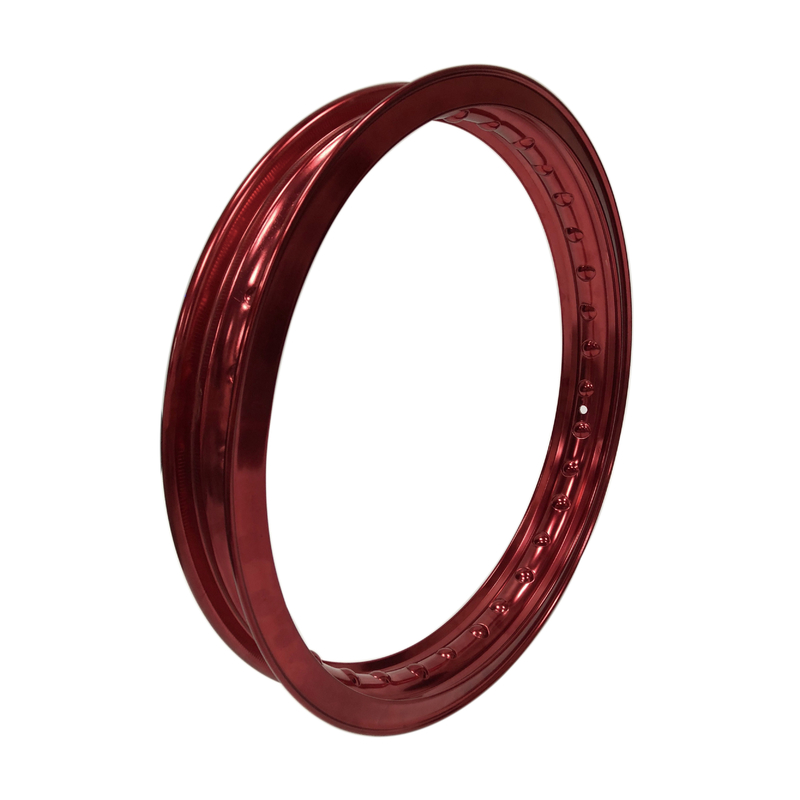 Vintage fietsen Rood 1.85-18&quot; Akront Style Valanced Alloy Motorcycle Rims 6061 Materiaal