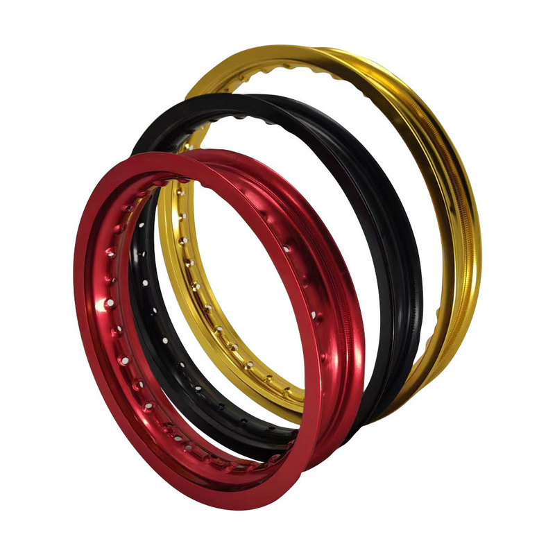 16 inch rode anodiserende motorfiets aluminiumalloy wiel velgen voor uitzonderlijke duurzaamheid