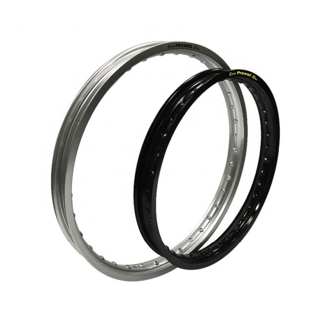 1.60-21 1.85-18/19 2.15-18/19 Motocross Alloy wiel velgen met zwart 7050 T6 legering
