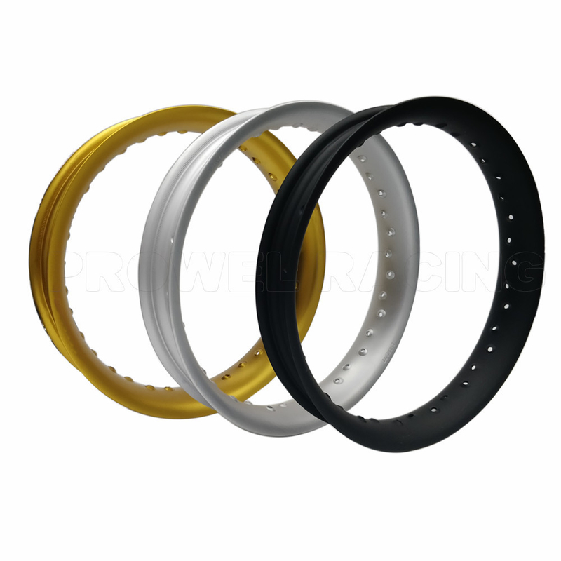 U-type goud aluminium motorwiel velgen voor 17 inch in goud
