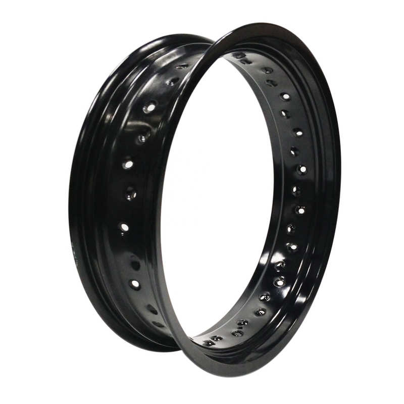 Hoge betrouwbaarheid en prestaties 4,25 x 17 &quot; Supermoto Alloy Wheel Rim in zwart