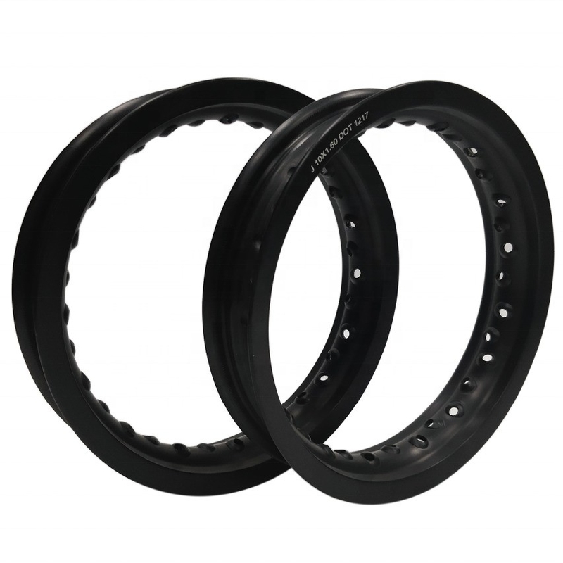 Polijsten en anodiseren 10 &quot; 12 &quot; 14 &quot; inch motorfiets Alloy wiel velgen voor Pitbike Kids Bike
